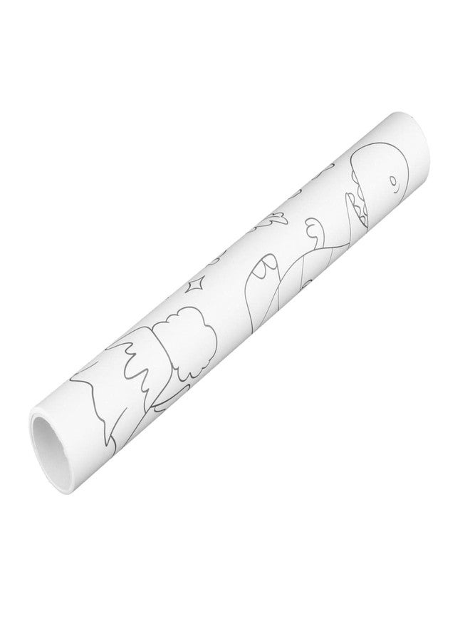 GS E-Com Childrens Drawing Roll Paper for Art Paper Roll for Creativity Dinosaur Themed | Crafts | Art Supplies | Drawing & Lettering Supplies | Art Paper| Paper Colour roll (Size: 30 * 300cm) - Image 1